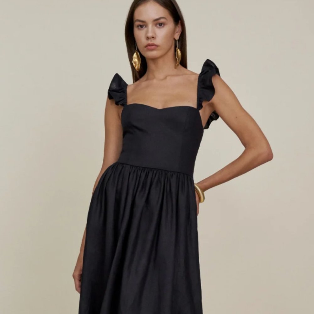 NWT Reformation Vecchio linen dress